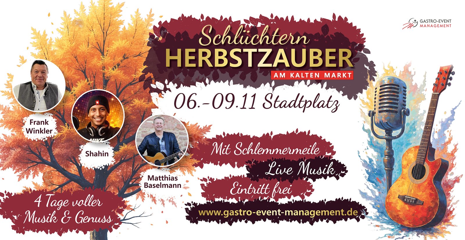 Kalter Markt in Schlüchtern. Herbstzauber